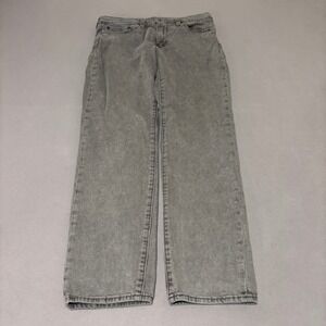 Levis Premium 511 Mens Athletic Taper Grey Acid Wash Jeans 32x30 Classic
